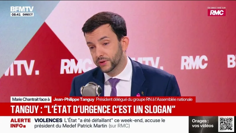UNE COMMISSION D’ENQUÊTE SUR LE 17 OCTOBRE? « ON EST TOUJOURS FAVORABLE AUX COMMISSIONS D’ENQUÊTE », ASSURE JEAN-PHILIPPE TANGUY, DÉPUTÉ DU RN