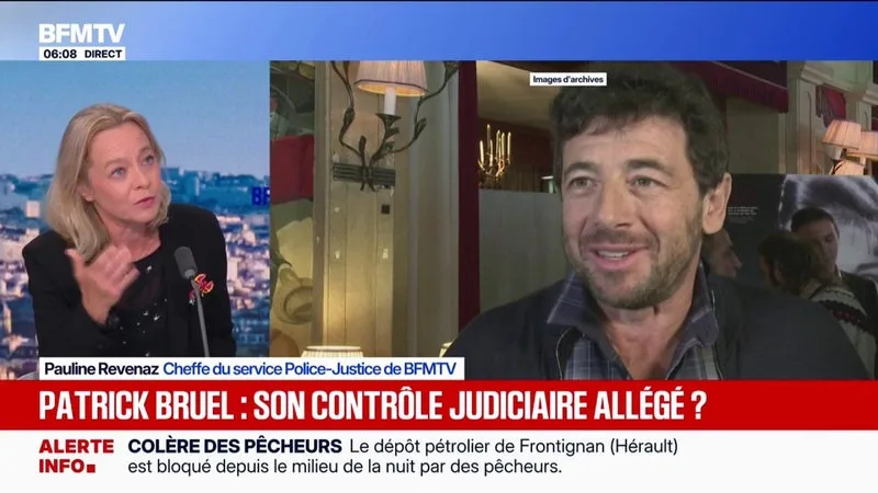 LA JUSTICE SE PRONONCE CE MERCREDI SUR L’ALLÈGEMENT DU CONTRÔLE JUDICIAIRE DE PATRICK BRUEL