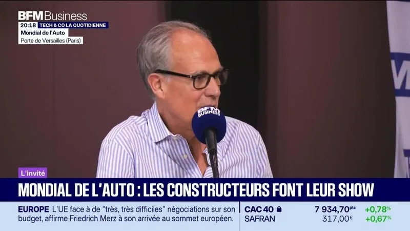 SERGE GACHOT (PRÉSIDENT DU MONDIAL DE L’AUTOMOBILE) : MONDIAL DE L’AUTO, LES CONSTRUCTEURS FONT LEUR SHOW – 15/10