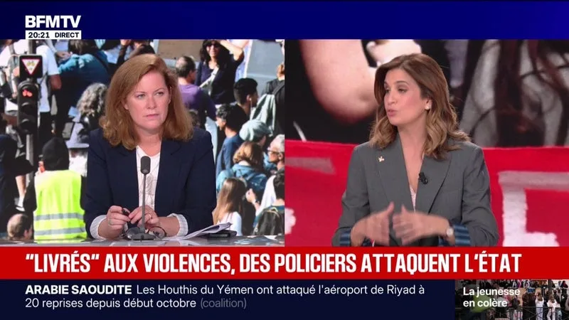 « LE DIALOGUE EXISTE »: « QUAND UN BON DIALOGUE EXISTE, EN GÉNÉRAL, IL N’Y A PAS DE MANIFESTATIONS NI DE VIOLENCE », RÉPOND BÉATRICE BRUGÈRE (UNITÉ-MAGISTRATS FO) AU MINISTRE DE L’ÉDUCATION NATIONALE