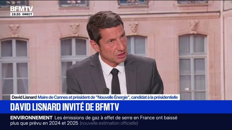 LYHANNA: POUR DAVID LISNARD, MAIRE DE CANNES ET CANDIDAT À LA PRÉSIDENTIELLE, « IL Y A TROP DE BUREAUCRATIE » EN FRANCE