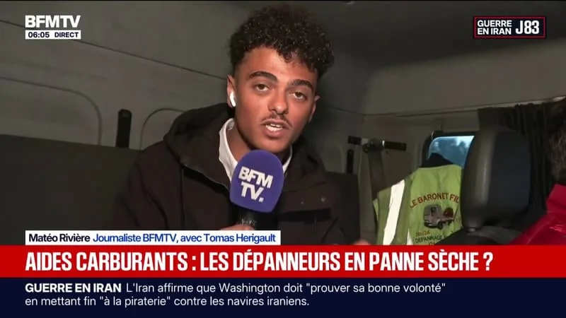 AIDES SUR LE CARBURANT: LES DÉPANNEURS SE MOBILISENT À PARIS