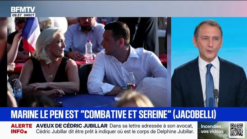 PRÉSIDENTIELLE: UN MEETING DU RN SE TIENDRA « À LA RENTRÉE », ANNONCE LE PORTE-PAROLE DU PARTI LAURENT JACOBELLI