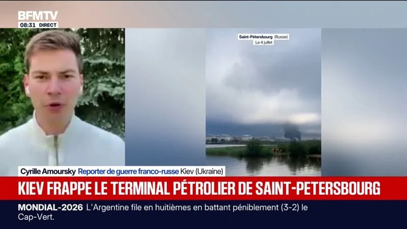 GUERRE EN UKRAINE: KIEV FRAPPE LE TERMINAL PÉTROLIER DE SAINT-PÉTERSBOURG