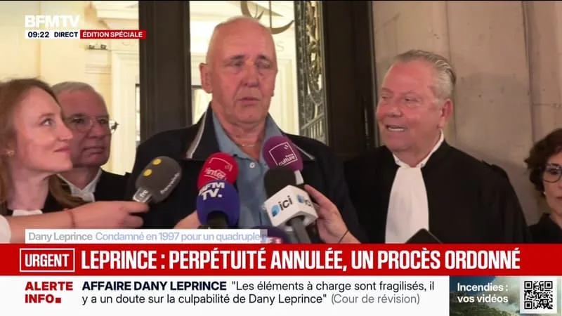 « LE COMBAT CONTINUE »: DANY LEPRINCE S’EXPRIME APRÈS L’ANNULATION DE SA CONDAMNATION PAR LA COUR DE RÉVISION ET SUR SON NOUVEAU PROCÈS À VENIR