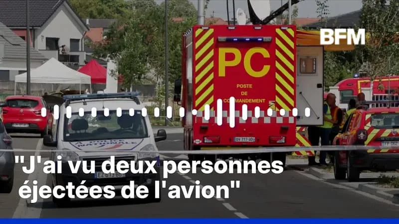 11 MORTS DANS LE CRASH D’UN AVION: UN HABITANT EN MEURTHE-ET-MOSELLE TÉMOIGNE