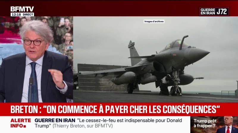 GUERRE AU MOYEN-ORIENT: « L’IRAN, À LA FIN, FERA CE QUE LA CHINE LUI DIRA DE FAIRE », ASSURE THIERRY BRETON
