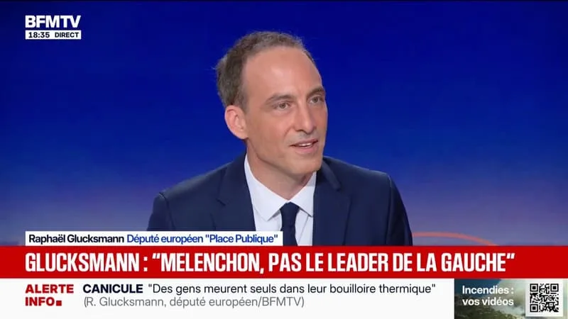 « IL N’Y AURA PAS JEAN-LUC MÉLENCHON OU MARINE LE PEN À L’ÉLYSÉE », ESTIME RAPHAËL GLUCKSMANN