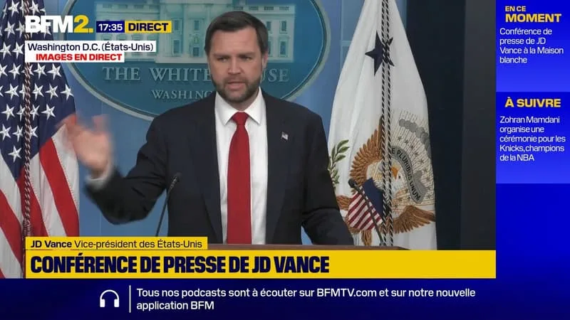 IRAN: LEUR « PROGRAMME D’ARMEMENT NUCLÉAIRE EST DÉTRUIT. IL A DISPARU », ASSURE LE VICE-PRÉSIDENT AMÉRICAIN JD VANCE