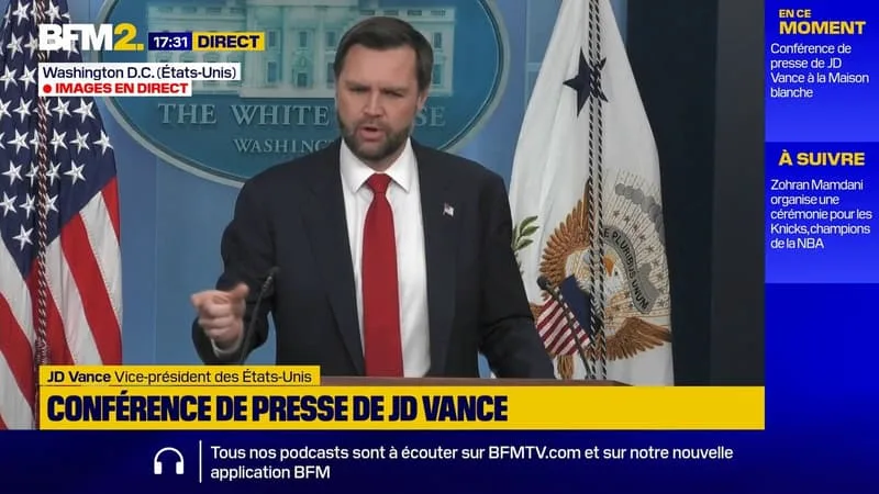 « NOUS ALLONS COMMENCER LE COMPTE À REBOURS »: JD VANCE DIT QUE LA PÉRIODE DE NÉGOCIATIONS DE 60 JOURS AVEC L’IRAN COMMENCE CE JEUDI
