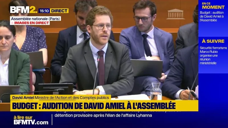 « NOUS DEVONS AVOIR UN BUDGET DE SAUVEGARDE RÉPUBLICAINE », ASSURE LE MINISTRE DES COMPTES PUBLICS DAVID AMIEL