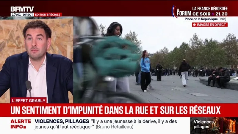 L’EFFET GRABLY – 17 OCTOBRE: UN SENTIMENT D’IMPUNITÉ DANS LA RUE ET SUR LES RÉSEAUX