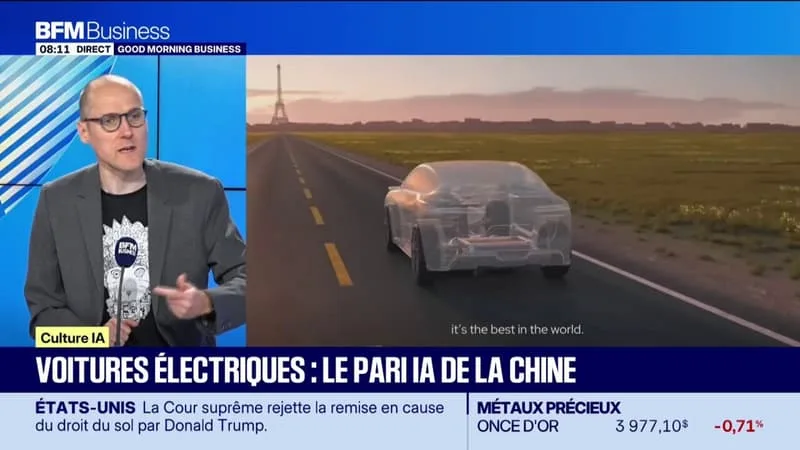 VOITURES ÉLECTRIQUES : LE PARIE IA DE LA CHINE