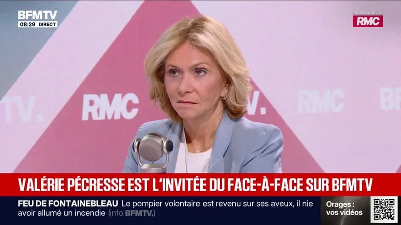 INCENDIE DE FONTAINEBLEAU: « C’EST UNE ÉNORME TRISTESSE MÊLÉE DE COLÈRE », REGRETTE VALÉRIE PÉCRESSE, PRÉSIDENTE LR DE LA RÉGION ÎLE-DE-FRANCE