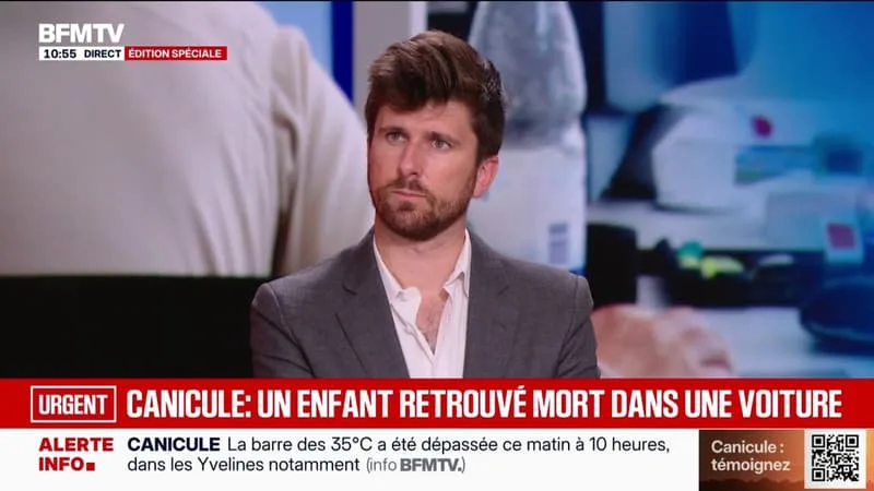 CANICULE: UN ENFANT DE 3 ANS RETROUVÉ MORT DANS UNE VOITURE DANS LE VAL-D’OISE, EN PLEINE VAGUE DE CHALEUR