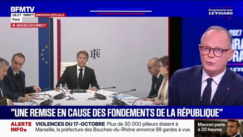 JOURNÉE DU 17-OCTOBRE: LA CELLULE DE CRISE AUTOUR D’EMMANUEL MACRON A DÉBUTÉ