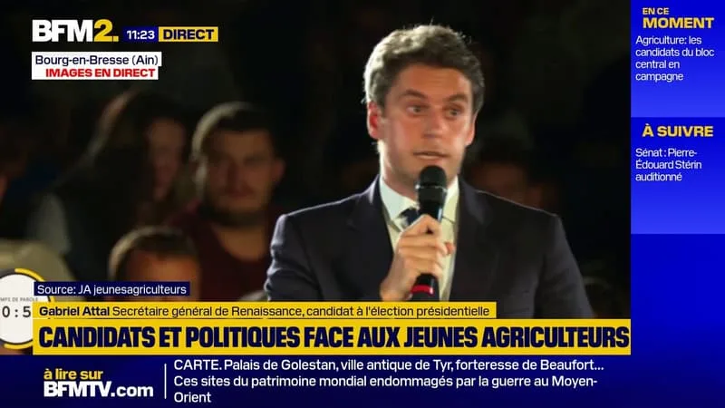 « MANIFESTEMENT L’ÉVÉNEMENT N’ÉTAIT PAS DIGNE » D’EUX: GABRIEL ATTAL TACLE L’ABSENCE DE JORDAN BARDELLA ET MARINE LE PEN AU CONGRÈS DES JEUNES AGRICULTEURS