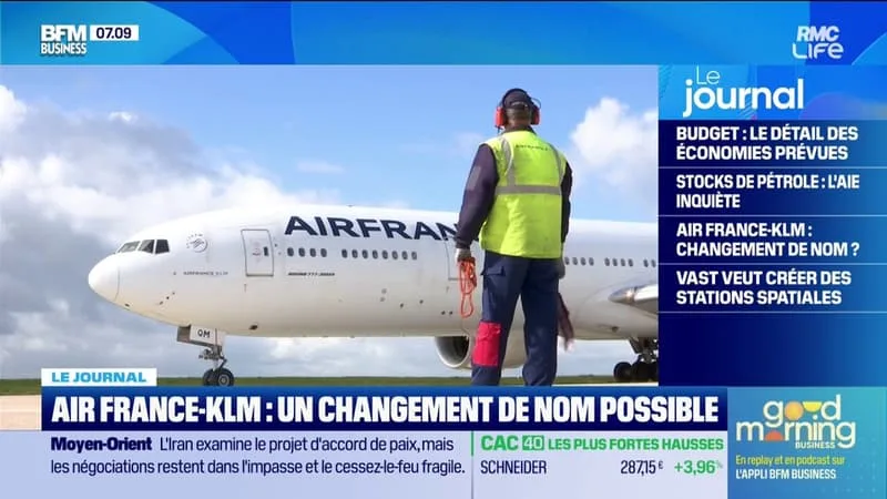 AIR FRANCE-KLM MAINTIENT LE CAP