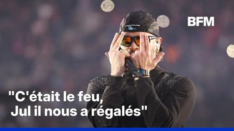 100.000 SPECTATEURS EN FOLIE AU STADE DE FRANCE POUR LE CONCERT DE JUL