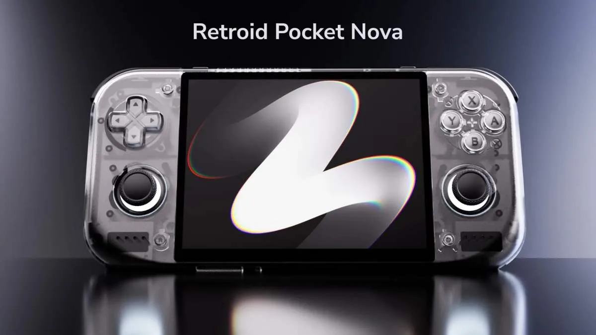 RETROID DÉGAINE LA POCKET NOVA : 200 EUROS, ÉCRAN CARRÉ, 120 HZ, PS2 ET GAMECUBE AU MENU
