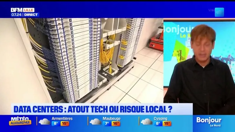BFM NORD ET VOUS: LES DATA CENTERS SE MULTIPLIENT, Y’A-T-IL UN RISQUE LOCAL ?