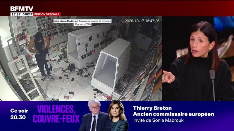 « CE QU’IL S’EST PASSÉ EST UN ÉCHEC »: SACHA STRAUB-KAHN, PORTE-PAROLE DU MINISTÈRE DE LA JUSTICE, RÉPOND À UNE COMMERÇANTE QUI ORGANISE, AVEC D’AUTRES, LA DÉFENSE DE LEURS MAGASINS APRÈS LE 17 OCTOBRE