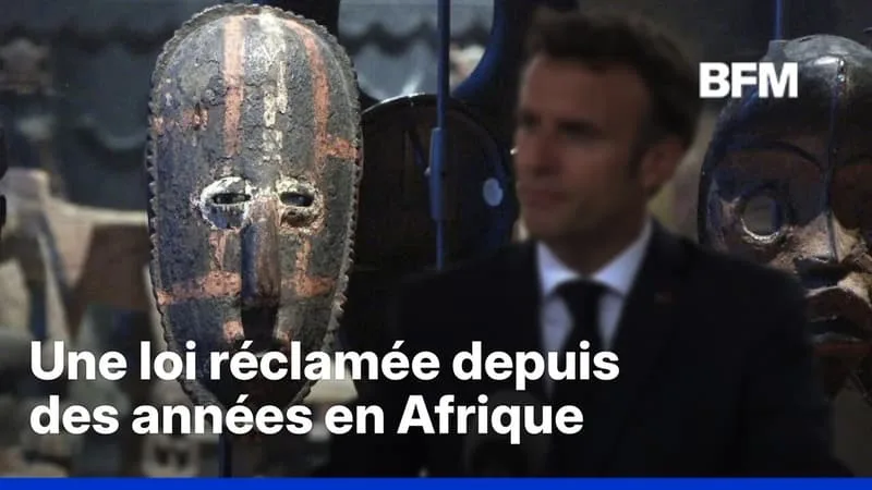 LA FRANCE VA FACILITER LA RESTITUTION DES ŒUVRES PILLÉES PENDANT LA COLONISATION