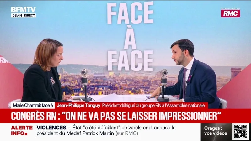 RÉUNION DES CHEFS DE PARTIS: « IL NE SE PASSE PAS GRAND-CHOSE À CES RÉUNIONS », DÉFEND JEAN-PHILIPPE TANGUY, DÉPUTÉ DU RN, CONCERNANT L’ABSENCE DE MARINE LE PEN ET JORDAN BARDELLA