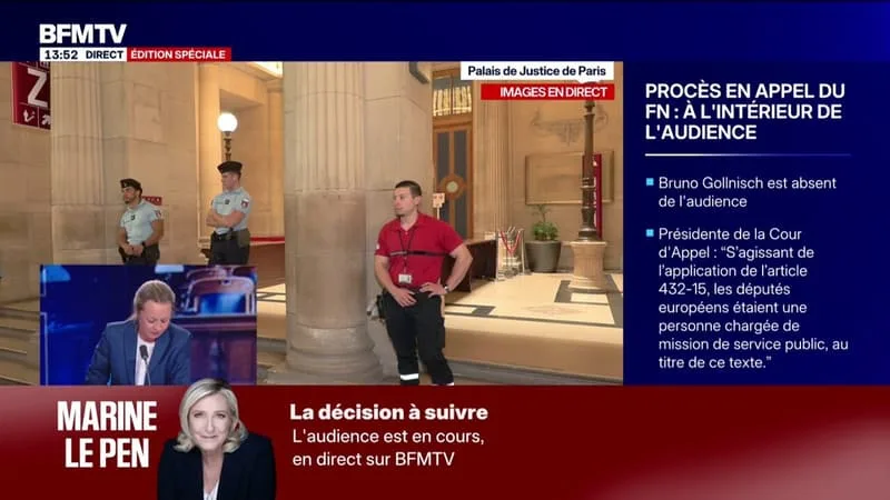 PROCÈS EN APPEL DU RN: MARINE LE PEN, CONDAMNÉE À 15 MOIS FERME D’INÉLIGIBILITÉ, PEUT A PRIORI ÊTRE CANDIDATE À LA PRÉSIDENTIELLE