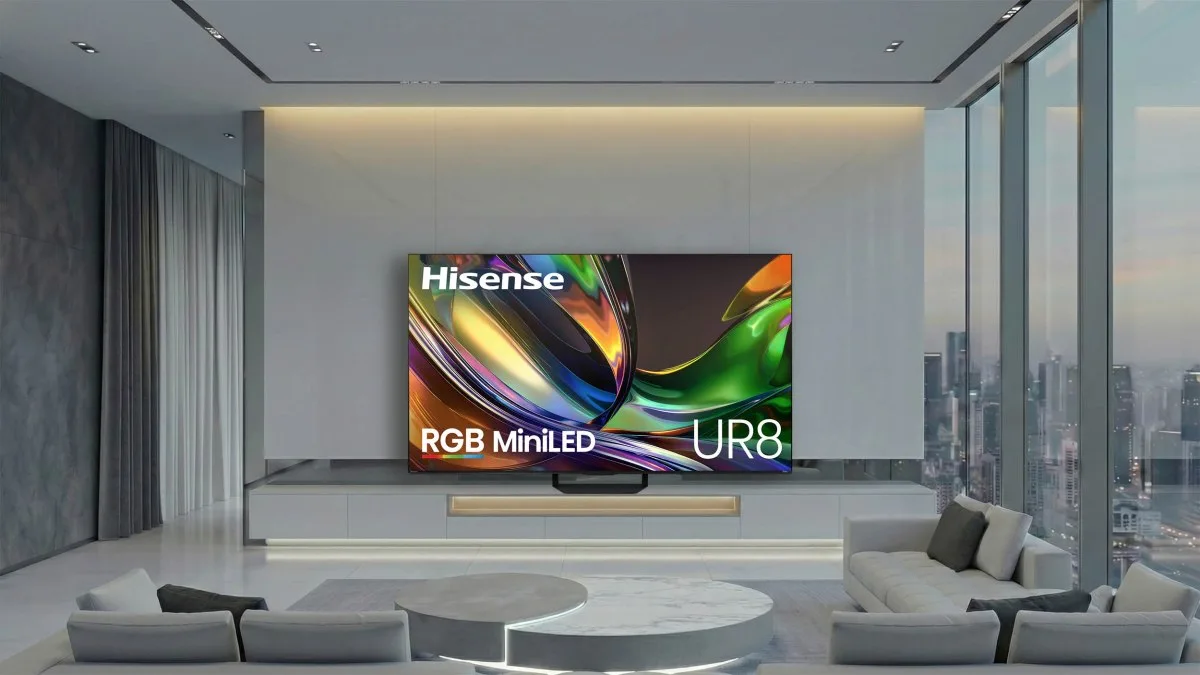 BOULANGER FAIT DÉJÀ CHUTER LE PRIX DE CE RÉCENT TV HISENSE RGB MINI LED (180 HZ) QUI NE JURE QUE PAR LES COULEURS ÉCLATANTES