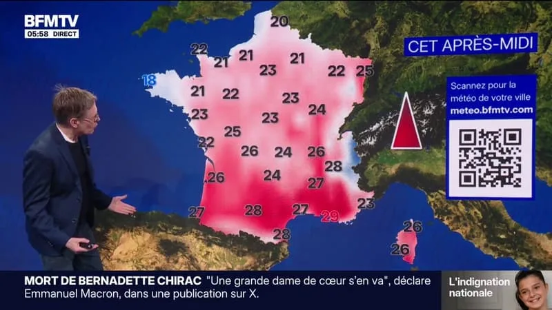 UN DIMANCHE ENSOLEILLÉ SUR L’ENSEMBLE DU PAYS: LA MÉTÉO DE CE 7 JUIN