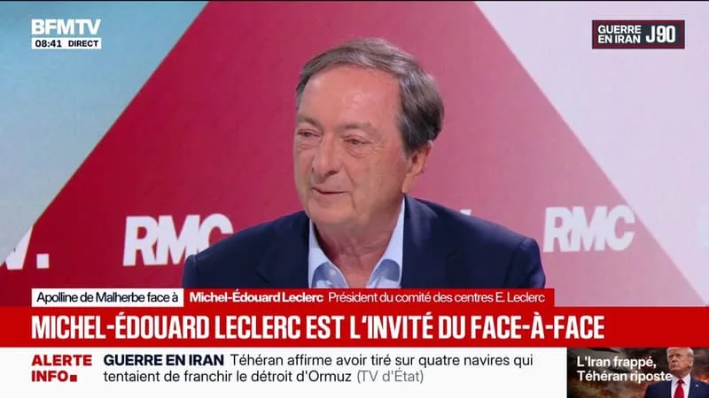 PLAFONNEMENT DES PRIX DE TOTAL: « ÇA NE COMPENSE PAS LES PROFITS ÉNORMES QU’IL A FAIT », ESTIME MICHEL-ÉDOUARD LECLERC