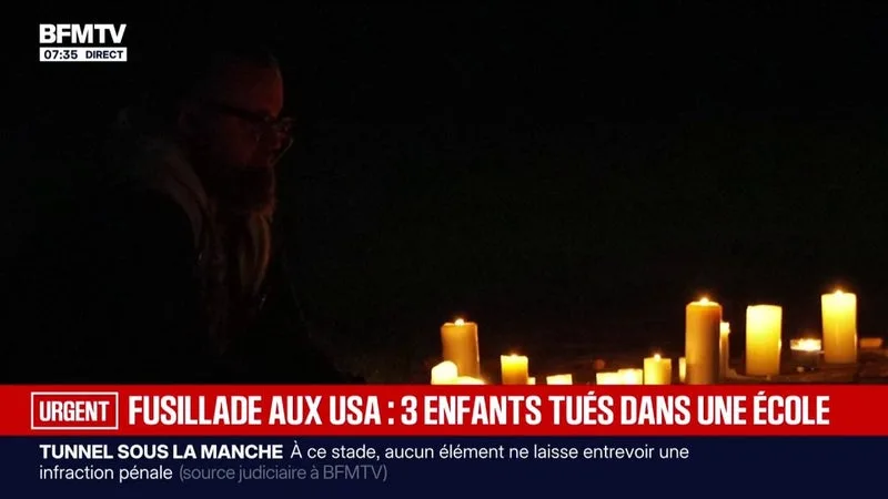 ÉTATS-UNIS: L’HEURE EST AU RECUEILLEMENT APRÈS LA FUSILLADE DANS L’OREGON QUI A FAIT QUATRE MORTS, DONT TROIS ENFANTS, DANS UNE ÉCOLE PRIMAIRE