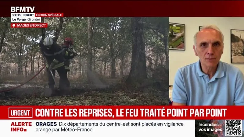 VANDALISME DANS LES VILLES DE GIRONDE ÉVACUÉES: « ON A EU DEUX SALLES MUNICIPALES QUI ONT ÉTÉ FORCÉES », EXPLIQUE LE MAIRE DE SAINT-MÉDARD-EN-JALLES
