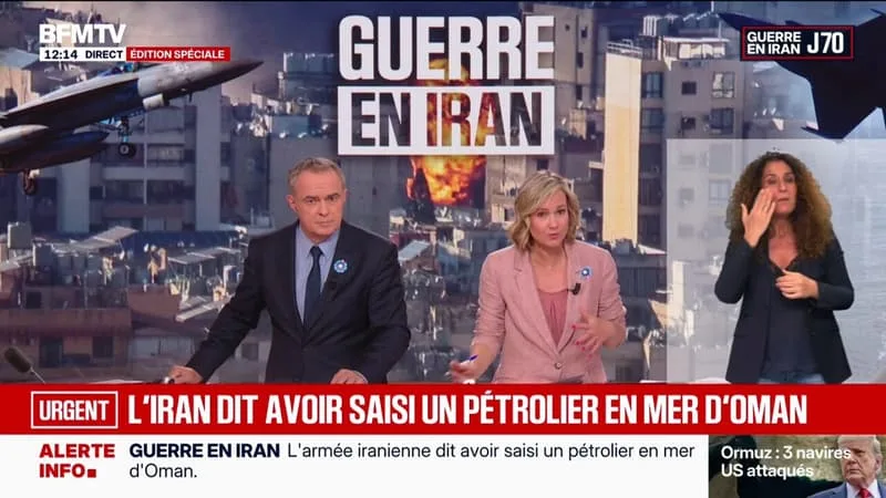 GUERRE AU MOYEN-ORIENT: L’IRAN AFFIRME AVOIR SAISI UN PÉTROLIER EN MER D’OMAN