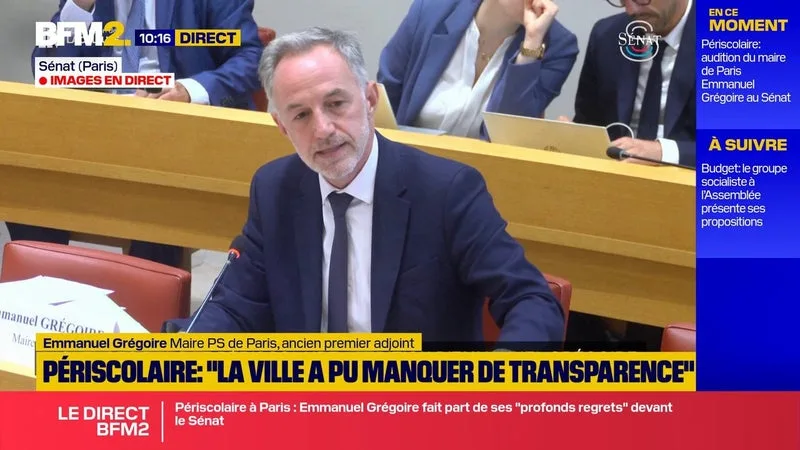 PÉRISCOLAIRE: EMMANUEL GRÉGOIRE DIT QU’IL A PRIS « DES MESURES SPECTACULAIRES » DEPUIS SON ÉLECTION