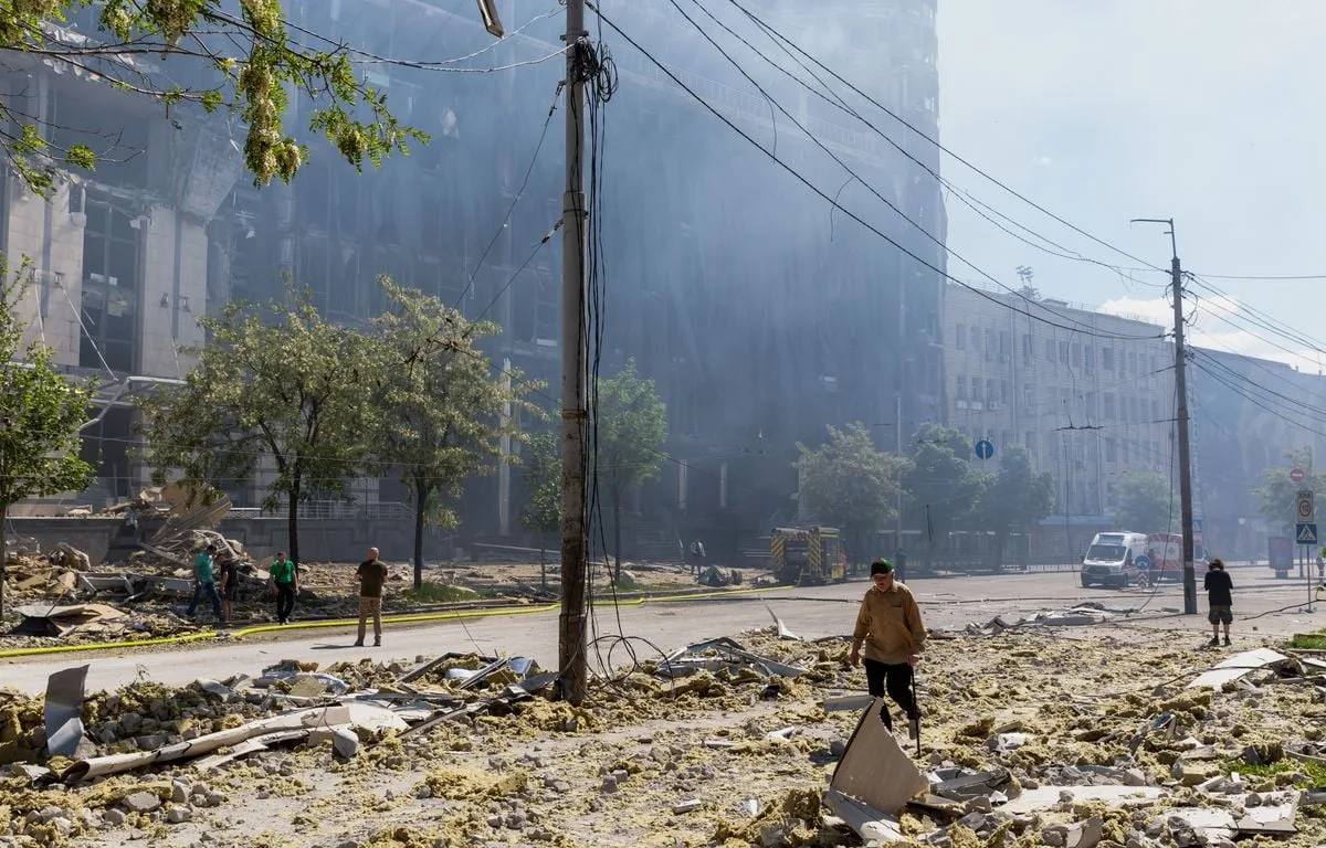 GUERRE EN UKRAINE : ECHANGE DE FRAPPES ENTRE LA RUSSIE ET L’UKRAINE, UN DISCOURS CENSURÉ À POUTINE
