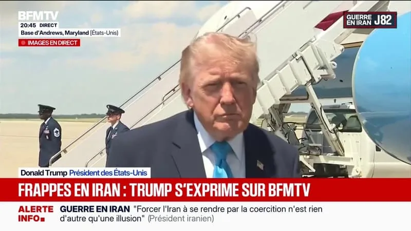 IRAN: “SI JE PEUX EMPÊCHER UNE GUERRE ET ÉPARGNER DES VIES EN ATTENDANT QUELQUES JOURS DE PLUS, JE PENSE QUE CELA VAUT LE COUP”, AFFIRME DONALD TRUMP