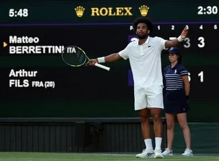 WIMBLEDON. ATHUR FILS ÉLIMINÉ DÈS LE DEUXIÈME TOUR APRÈS SA DÉFAITE CONTRE MATTEO BERRETTINI