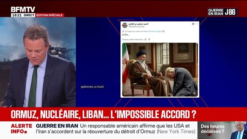 ACCORD ÉTATS-UNIS/IRAN: ALORS QUE LES NÉGOCIATIONS SE POURSUIVENT, LA PROPAGANDE IRANIENNE CONTINUE DE PUBLIER DES IMAGES CONTROVERSÉES