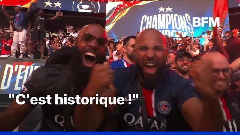 LE PSG ENTRE DANS LA LÉGENDE EN REMPORTANT UNE SECONDE FOIS LA LIGUE DES CHAMPIONS