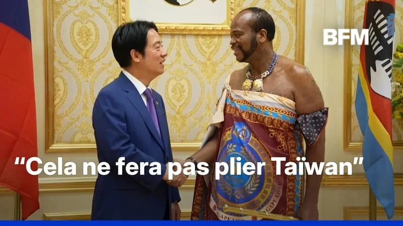 POURQUOI LA VISITE DU PRÉSIDENT TAÏWANAIS DANS CE PETIT PAYS AFRICAIN ÉNERVE LA CHINE