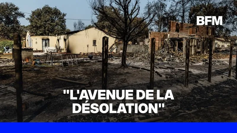 AU PORGE, CE SONT AU MOINS 185 MAISONS QUI ONT ÉTÉ VICTIMES DES FLAMMES