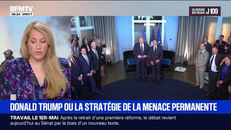 DONALD TRUMP MENACE À NOUVEAU LES VINS ET CHAMPAGNES FRANÇAIS DE DROITS DE DOUANE DE 100%