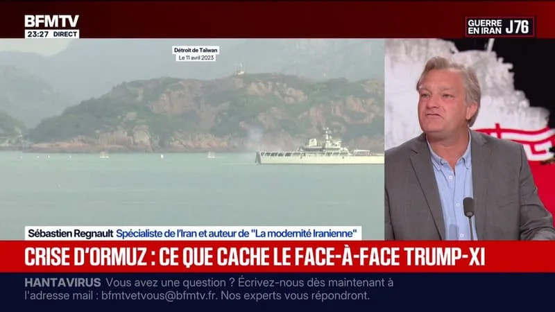 “LA CHINE EST LE SEUL PAYS CAPABLE DE DIRE AUX IRANIENS DE METTRE UN PEU D’EAU DANS LEUR VIN”, ESTIME SÉBASTIEN REGNAULT, SPÉCIALISTE DE L’IRAN