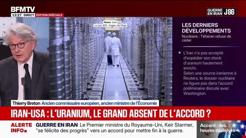 ACCORD POSSIBLE ENTRE L’IRAN ET LES ÉTATS-UNIS: « LE GRAND PERDANT, C’EST BENJAMIN NETANYAHU », ESTIME THIERRY BRETON