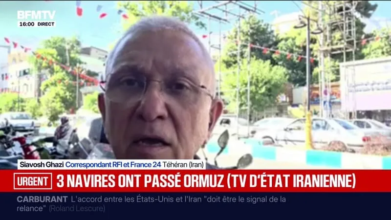 TROIS NAVIRES IRANIENS ONT TRAVERSÉ LE DÉTROIT D’ORMUZ, SELON LA TÉLÉVISION D’ÉTAT IRANIENNE