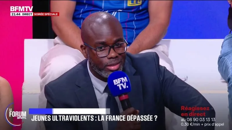 FORUM BFMTV -VIOLENCES DES MINEURS: « IL Y A UNE JUSTICE QUI NE RÉPOND PAS AUX ATTENTES DES FRANÇAIS », ESTIME ABDOULAYE KANTÉ, CONSEILLER “RENAISSANCE” DE PARIS ET POLICIER