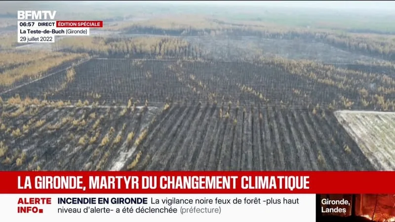 INCENDIES, INONDATIONS… LA GIRONDE SUBIT DE PLEIN FOUET LES CATASTROPHES NATURELLES ET LES EFFETS DU CHANGEMENT CLIMATIQUE