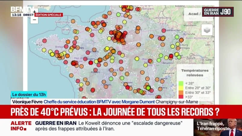 LE DOSSIER DU 13H – L’UN DES PRINCIPAUX SYNDICATS D’ENSEIGNANTS DEMANDE UNE ENQUÊTE SUR LA GESTION DE LA CANICULE